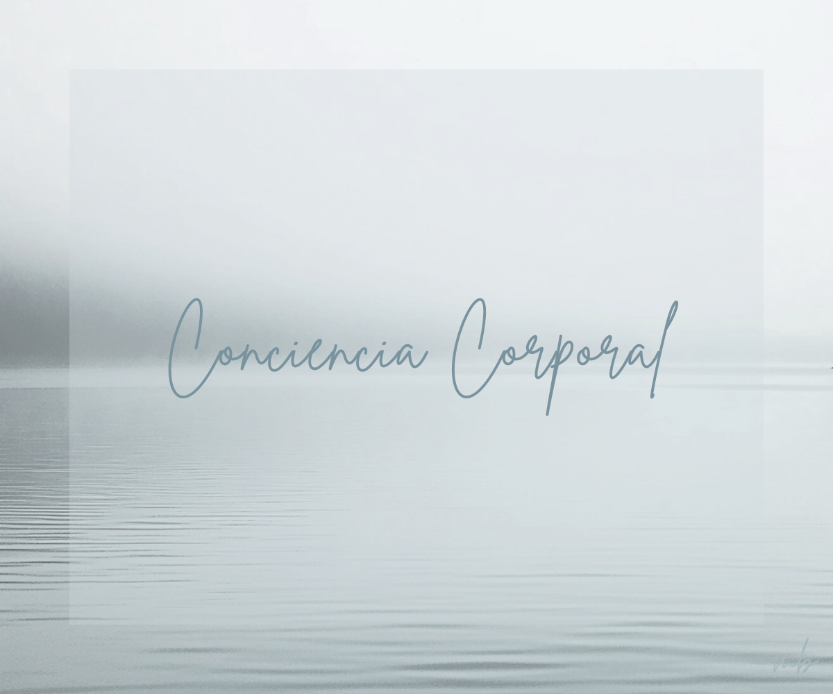 Tarjeta Conciencia Corporal